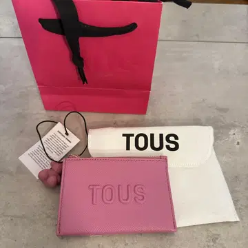 TOUS 핑크 카드 케이스