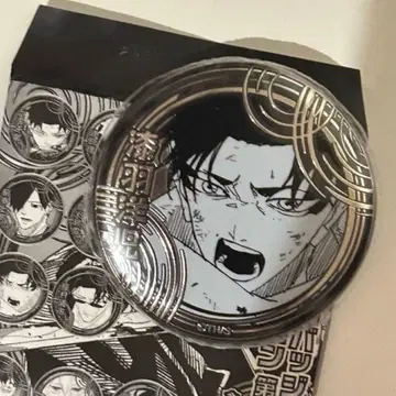 카구라바치 칠흑 실버 캔뱃지