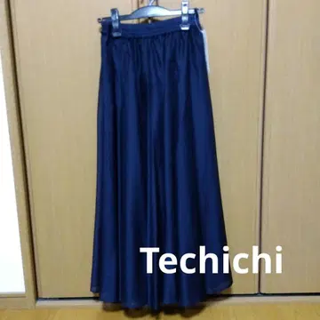 [ 택 포함 새상품 ] Techichi 개더 플레어 스커트 프리 사이즈