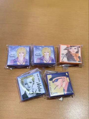 NANA CD풍 아크릴 참 가챠가챠 나오키 노부 야스 하치