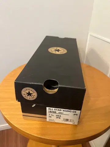 CONVERSE ALL STAR AGING OX 그레이 26.0cm