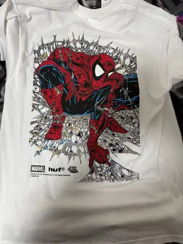 HUF 스파이더맨 T셔츠 MARVEL 98 TEE