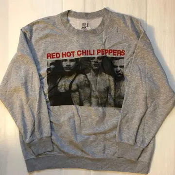 레드 핫 칠리 페퍼스 L 속기모 밴딩 맨투맨 트레이닝복
