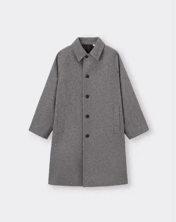 [ 새상품급 ] GU 코지 멜톤 발마칸 코트 브라운 M