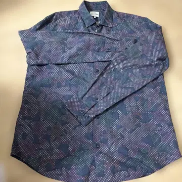 즉시 구매 환영 BEN SHERMAN 긴팔 숨겨진 꽃무늬 셔츠 사이즈 L