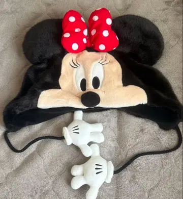 미니 마우스 플리스 모자 58cm 팬캡