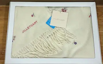 JILL STUART 꽃무늬 자수 머플러