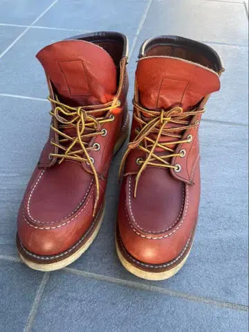 Red Wing 브라운 하이컷 부츠