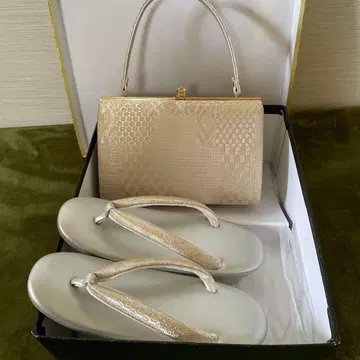 기모노 가방과 조리 세트