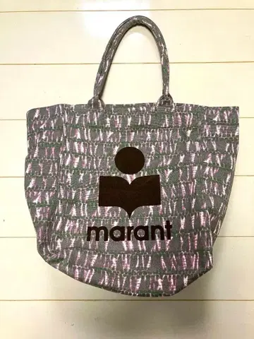ISABEL MARANT 빅 로고 토트백