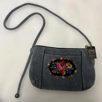 미사용 새상품 FEILER 페이러 숄더백 미니백 꽃무늬