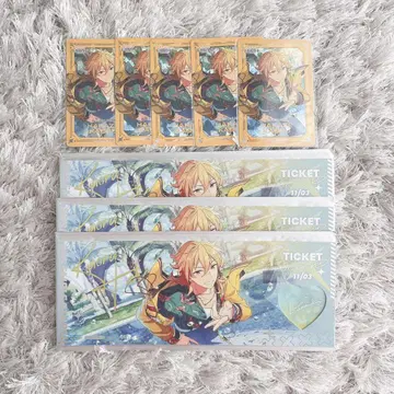 앙스타 히카제 카오루 심열 홀로그램 티켓 길길 드림 카드 8세트