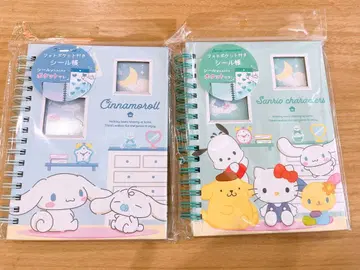 시나모롤 사진 포켓 부착 씰북 씰북 산리오