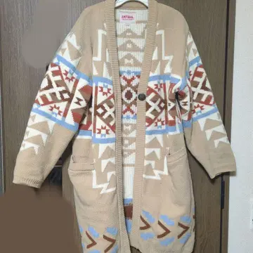 Antibal Kahiko 롱 가디건 몰 니트