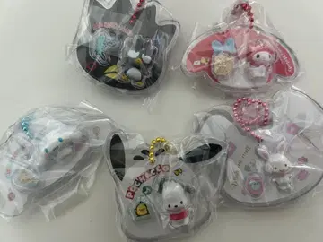 산리오 캐릭터즈 패키지 참&초코 보로 5종