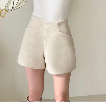 하이웨스트 숏팬츠 S 오트밀