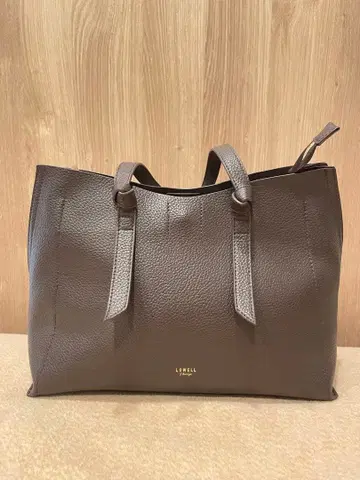 LOWELL things 다크 브라운 토트백
