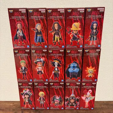 원피스 필름 레드 피규어 세트 월드 콜렉터블