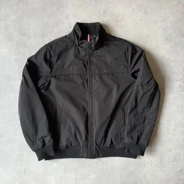 TOMMY HILFIGER 패딩 자켓 블랙 나일론 자켓