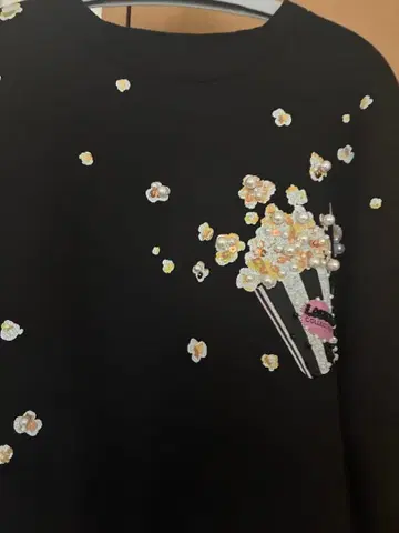 make ai 팝콘 트레이닝복 블랙