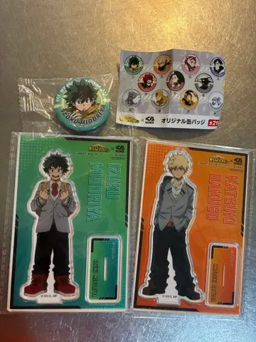 쿠라스시 나의 히어로 아카데미아 히로아카 캔뱃지 아크릴 스탠드