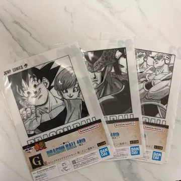 드래곤볼 제일복권 40th 그 두 번째 G상 3장 세트