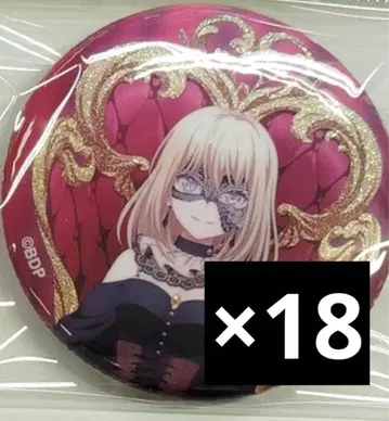 Ave Mujica 옥좌 글리터 홀로그램 캔뱃지 도로리스