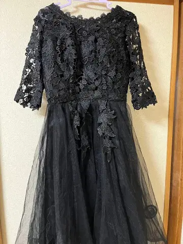 블랙 원피스 드레스 결혼식