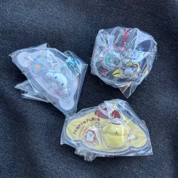 산리오 패키지 참 초코볼 폼폼푸딩 시나몬 바츠마루