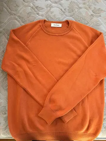 GRAN SASSO 오렌지 긴팔 스웨터