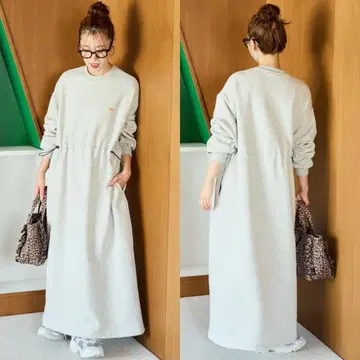 KELTY x FREAK'S STORE 허리 드로 코드 원피스