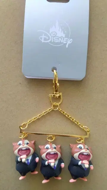 주토피아 레밍의 비즈니스맨 키링 키체인 디즈니 스토어