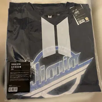 BTS VINTAGE RETRO 지민 jimin 티셔츠 새상품 공식 굿즈