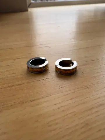 실버 골드 후프 귀걸이 이어커프 양쪽 귀