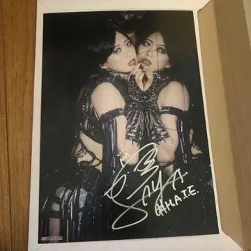 스타덤 친필 사인 포트레이트 카미타니 사야 료코쿠 대회 여자 프로레슬링