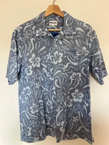 SINA COVA 반팔 하와이안 셔츠 L