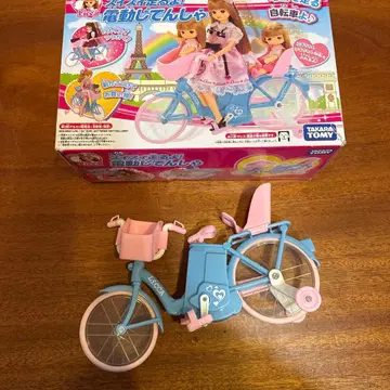 타카라토미 리카짱 전기 자전거 블루 박스 포함 새상품급