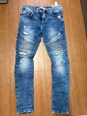 ZARA 데미지 데님