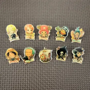 원피스 캐릭터 핀 배지 세트