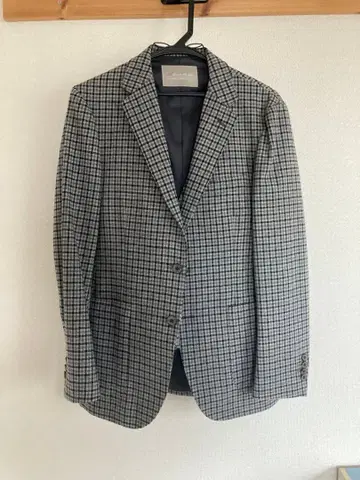 UNITED ARROWS 체크 무늬 테일러드 자켓