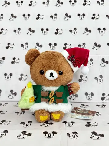 갈색곰 크리스마스 봉제 인형 2023