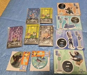 해피 복권 주토피아2 G,H,I,J상 세트