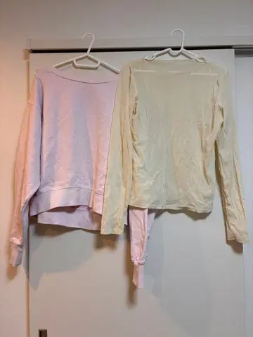 DISCOAT 피그먼트 원숄더 맨투맨 플로키 메쉬 롱 슬리브