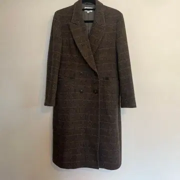 유니클로 INES DE LA FRESSANGE 더블 브레스트 롱 코트