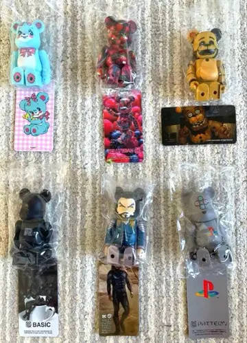 베어브릭 피규어 6세트