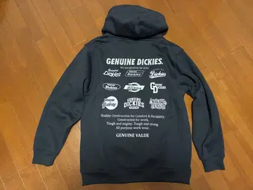 Dickies genuine 디키즈 흑먹색 후드티 속기모 M 사이즈