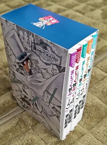 괴도 키드 전 5권 세트 한정판 BOX 포함