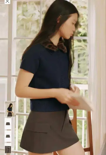 ZARA 카고 큐롯 스커트 S