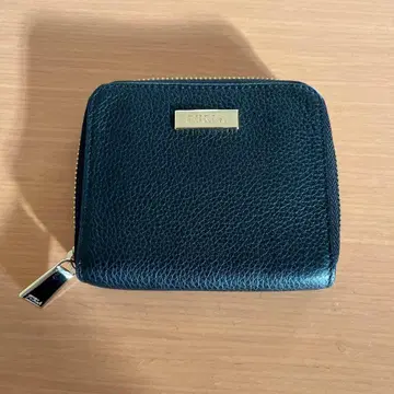 [ 새상품급 ] FURLA 가죽 블랙 코인 케이스