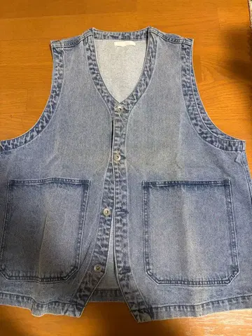 SENSE OF PLACE 데님 베스트 L 사이즈